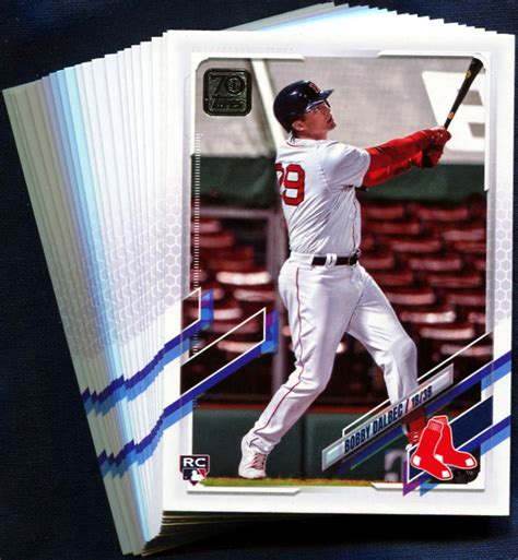 2021 Topps Boston Red Sox Baseball Cards Team Set