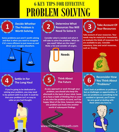 6 Key Tips For Effective Problem Solving