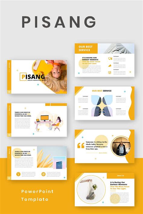 Pisang Powerpoint Template Company Profile Design Company Profile