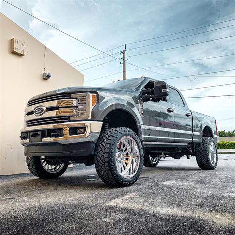 Super Duty On 24x12 American Force Atom Wrapped In 37x1350r24 Nitto