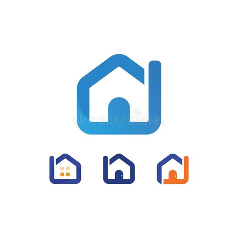 Building Home Logo House Logo Architecture Icon Residence And City