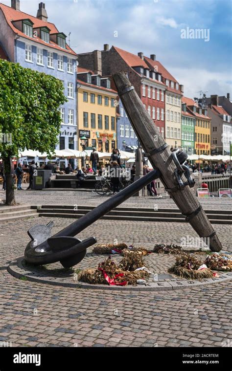 Anchor Copenhagen View Of The Memorial Anchor Commemorating Civilian