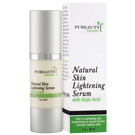 Buy Skin Lightening Serum By Pureauty Naturals With Kojic Skin