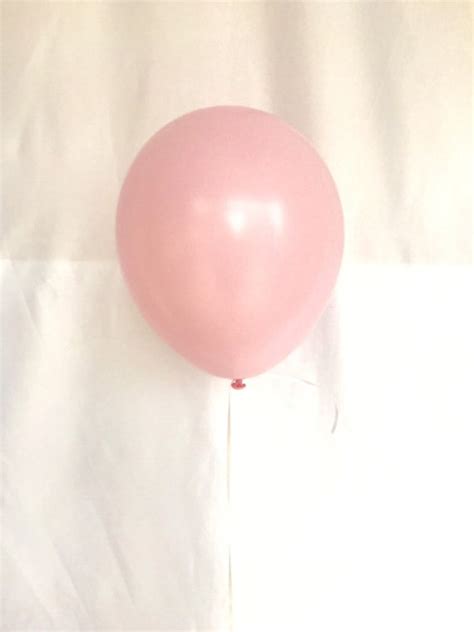 Pastel Pink Balloons 11 Inch Matte Latex Balloon Baby Shower Balloon