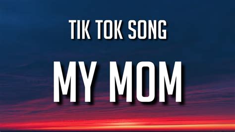 Eminem My Mom Lyrics Theres No One Else Quite Like My Mom Tiktok Song Youtube