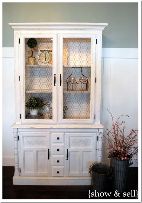 All About The Cozy Ikea Hutch Gets A Make Over Shabby Chic Style