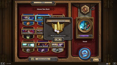Blizzplanet Hearthstone - Ranked Mode Medals to Reset Weekly | Blizzplanet