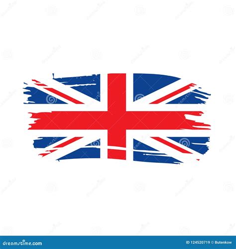 Flag Of The United Kingdom Vector Stock Vector Illustration Of Flag