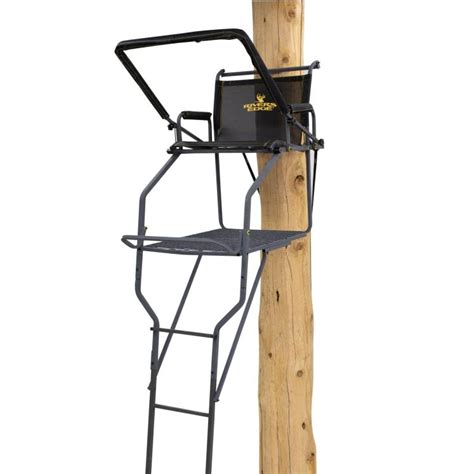 Rivers Edge Treestands Re658 Jumbo Jack 1 Man Ladder Stand By Rivers