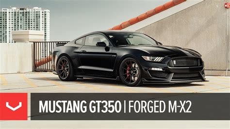 Ford Mustang Gt350 Vossen Forged M X2 Wheels Youtube