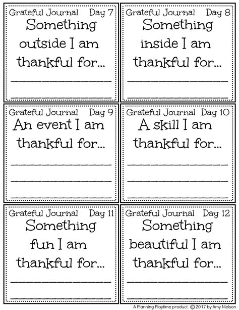 Gratitude Game Planning Playtime Journal Prompts For Kids Writing