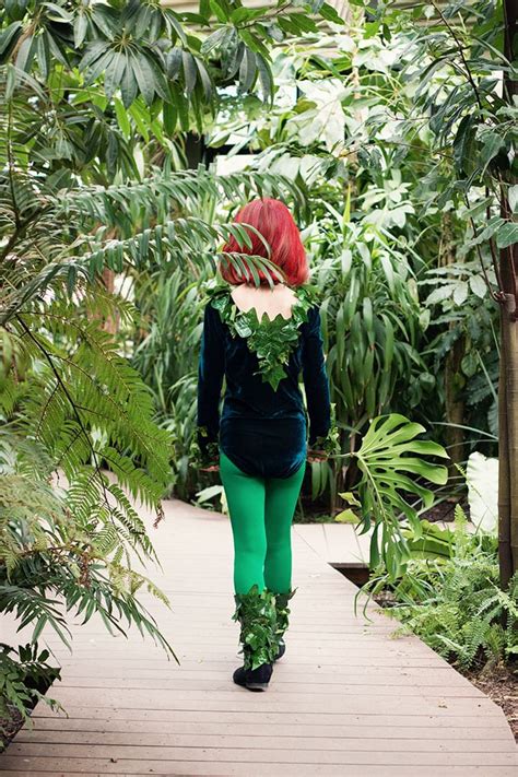 Diy Poison Ivy Cosplay My Poppet Makes
