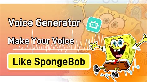 Free Spongebob Voice Generatormake Your Voice Sound Like Spongebob