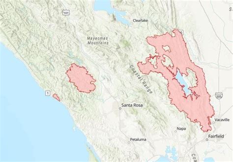 Update Cal Fire Releases Interactive Map Of Napa Destruction
