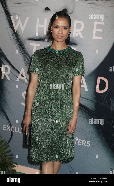 July 11 2022 New York New York Usa Actor Gugu Mbatha Raw Attends