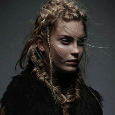 Have you ever liked bjorn or ragnar's hairstyles? french braid viking cool braided hairstyles for women ...
