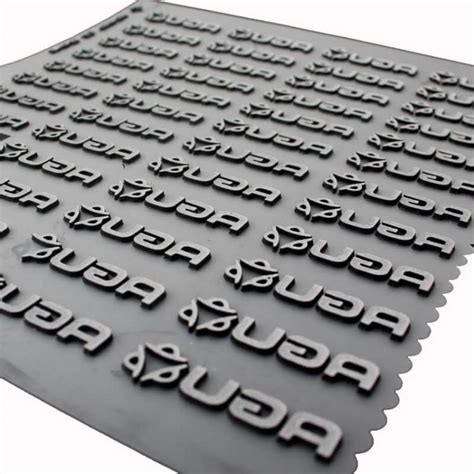 Custom Embossed High Density 3d Silicone Printing Logo Apparel Heat
