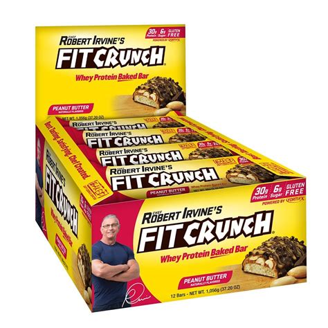 Fit Crunch Bar Peanut Butter 12 88 G Fresh Health Nutritions