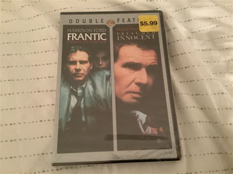 Harrison Ford Double Feature DVD Frantic Presumed Innocent Other