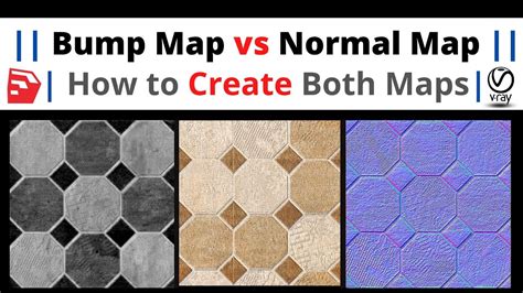 Difference Between Bump Map And Normal Map How To Create Both Map