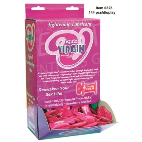 Liquid Virgin Vaginal Contracting Lube 2cc Pillow For Sale Online Ebay