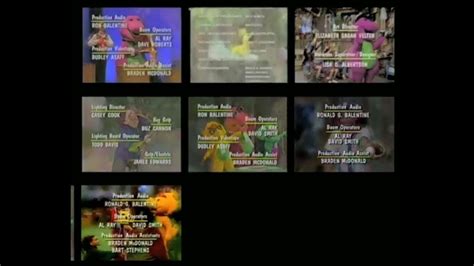 Barney Credits Remix 1 Youtube