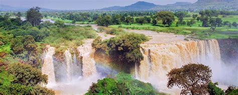 Les Chutes Du Nil Bleu Ethiopie