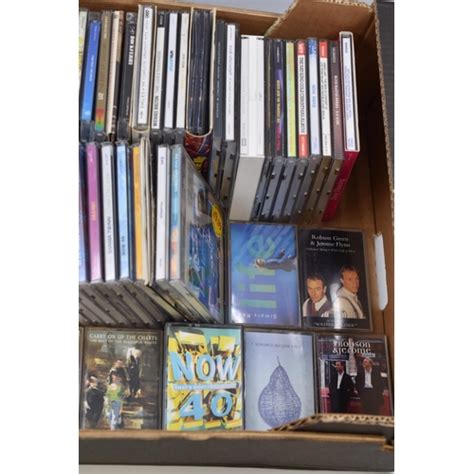 large selection of cd s and cassettes
