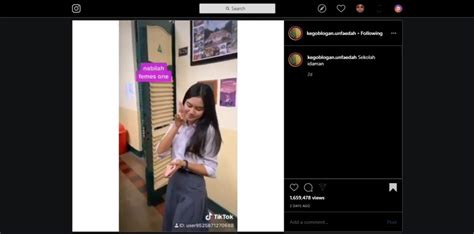 Video Tiktok Pamer Siswi Cantik Di Bandung Viral Netizen Subhanallah