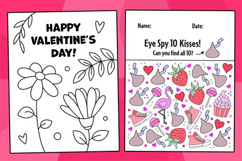 Valentine Worksheets For Preschool ⋆ The Hollydog Blog