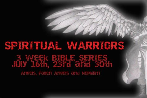 Spiritual Warriors Bible Study Series Fellowship Church At Plum Creek
