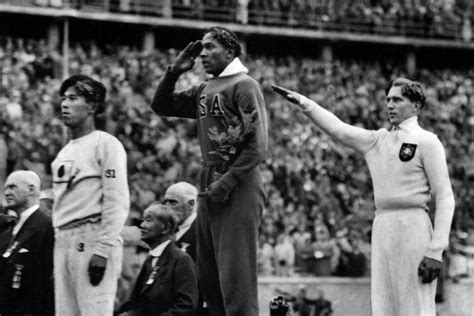 1936 Jesse Owens Wins His Third Of Four Gold Medals