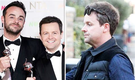 ant mcpartlin news declan donnelly supports ant and dec star after drink driving crash
