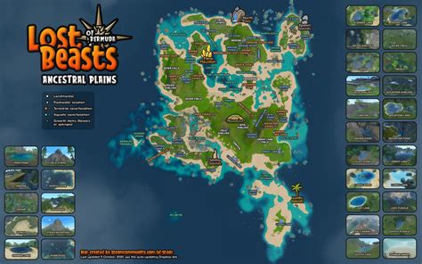 Beasts Of Bermuda Ancestral Plains Map