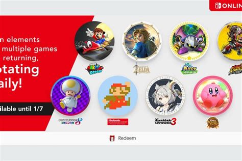 Nintendo Switch Online Profile Icons Returning Daily From Today My