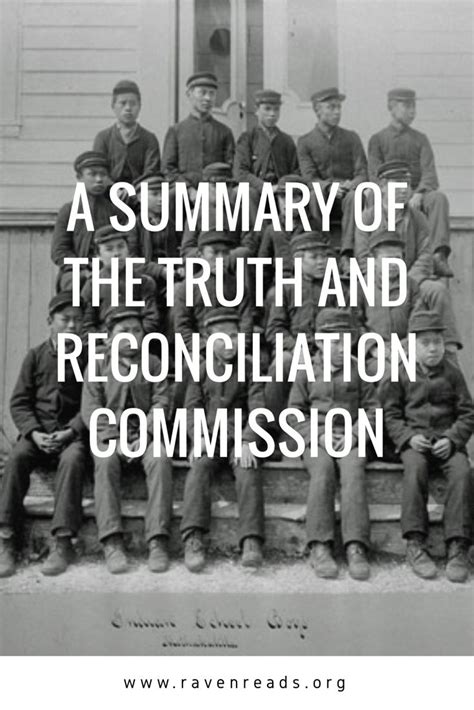 A Summary Of The Truth And Reconciliation Commissions Work Reconciliation Reading Website Truth