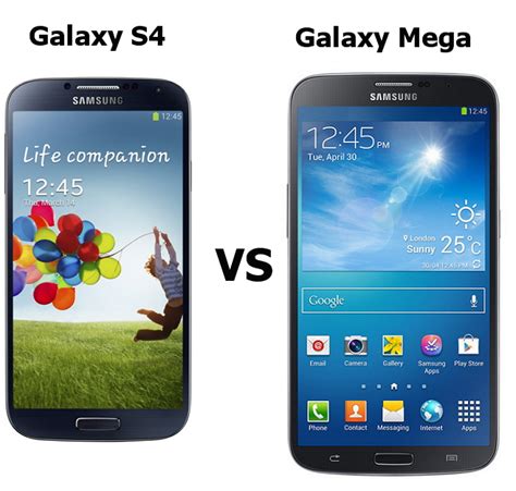 Samsung Galaxy S4 Vs Galaxy Mega 63 Specs Comparison Tech Shortly