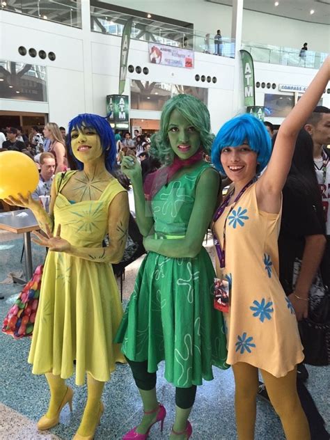 They return to the outside world—some sooner, some later. Disgust Cosplay | Inside out costume, Cosplay, Dresses