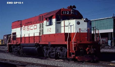 Emd Gp15 1 Frisco Railroad Railroad Photos Frisco