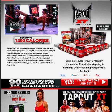 Insanity And Mma Sure Why Not Tapout Xt Home Exercise Program