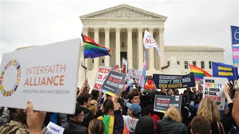 Us Top Court Divided As It Ponders Lgbt Rights Bbc News