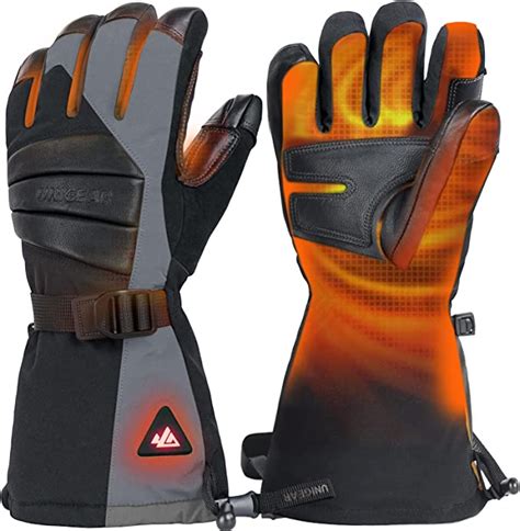 Unigear Rechargeable Heated Gloves For Men Women Electric Battery