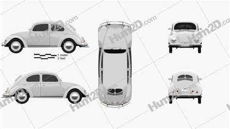 Volkswagen Beetle 1949 Blueprint In Png Download Vehicles Clip Art Images