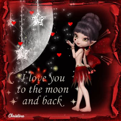 In a countryside town bordering on a magical land, a young man makes a promise to his beloved that he'll retrieve a fallen star by venturing into the magical realm…. I love you to the moon and back Picture #127527944 ...