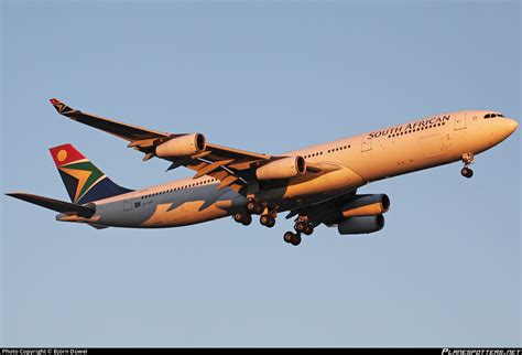 ZS SXF South African Airways Airbus A340 313 Photo by Björn Düwel ID