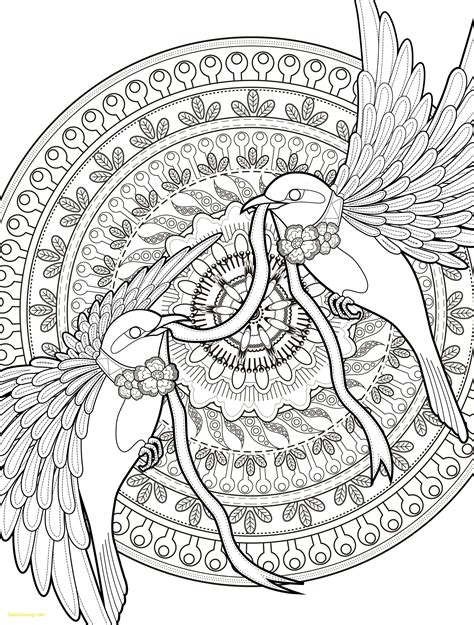 Hard Bird Coloring Pages At Free Printable Colorings