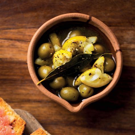 Snack On These Zesty Marinated Green Olives Mykitchen