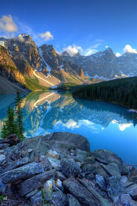 Moraine Lake Banff National Park Alberta Canada Beautiful Places