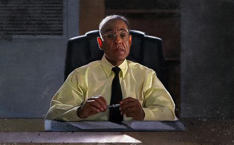 Gustavo Fring At Los Pollos Hermanos Better Call Saul Painting By