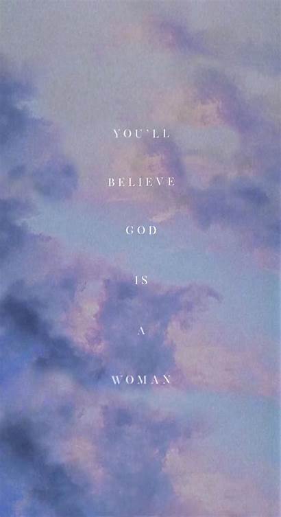 Ariana Grande Quotes Iphone Wallpapers Woman Aesthetic